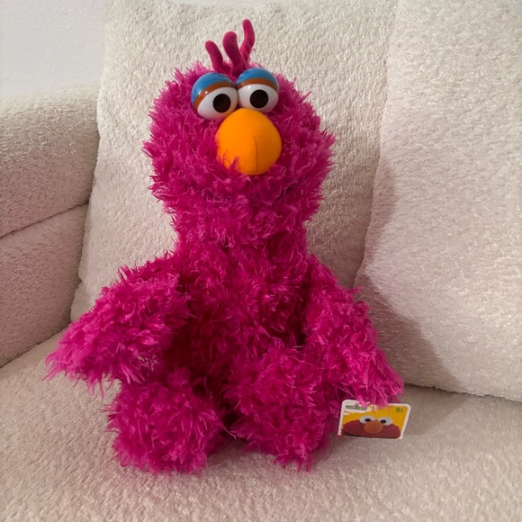 Sesame Street Telly Monster Plush SeaWorld Sesame Place NEW